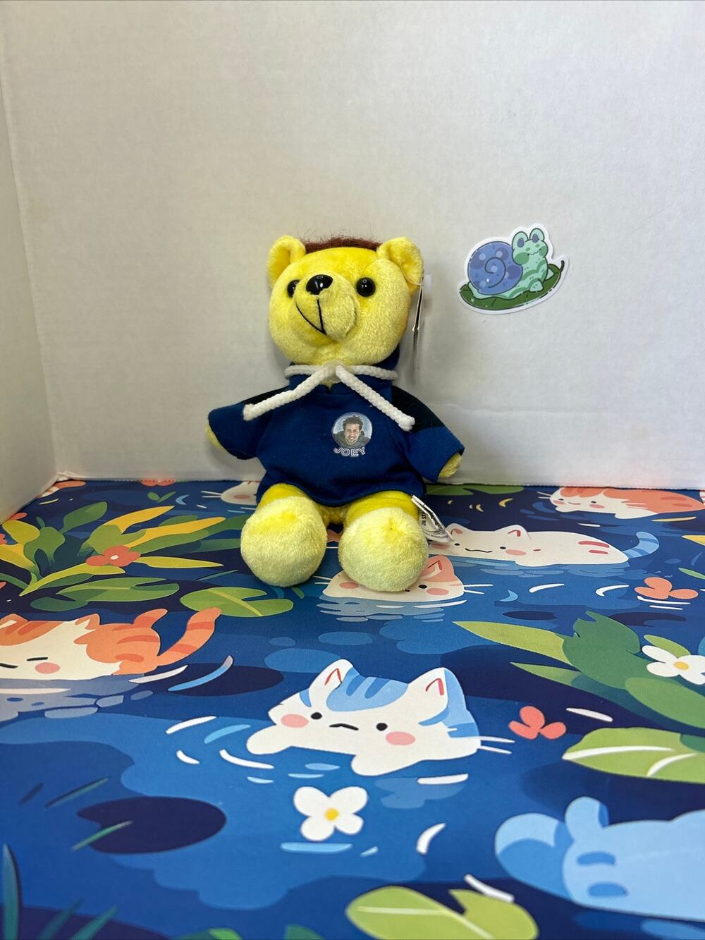 Limited Edition Rare Bear N Sync Beanie Plush Stuffed Animal Joey Yellow Bear